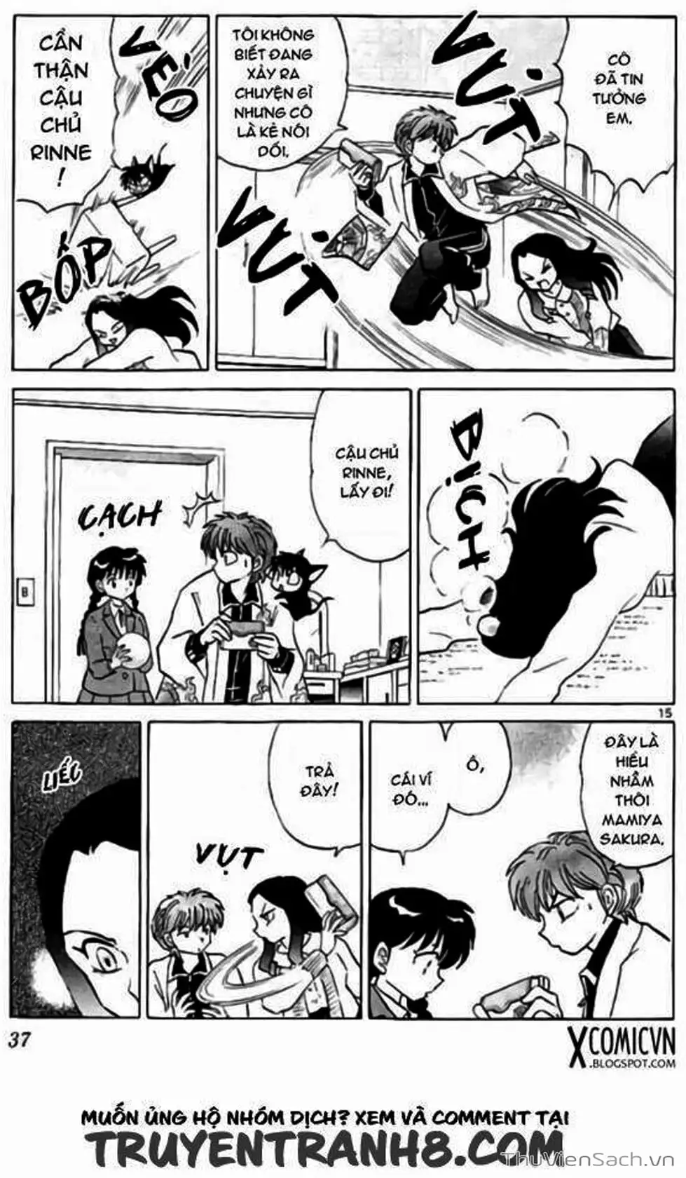 Truyện Tranh Rinne - Cảnh Giới Luân Hồi (Bạn Học Bí Ẩn) trang 4