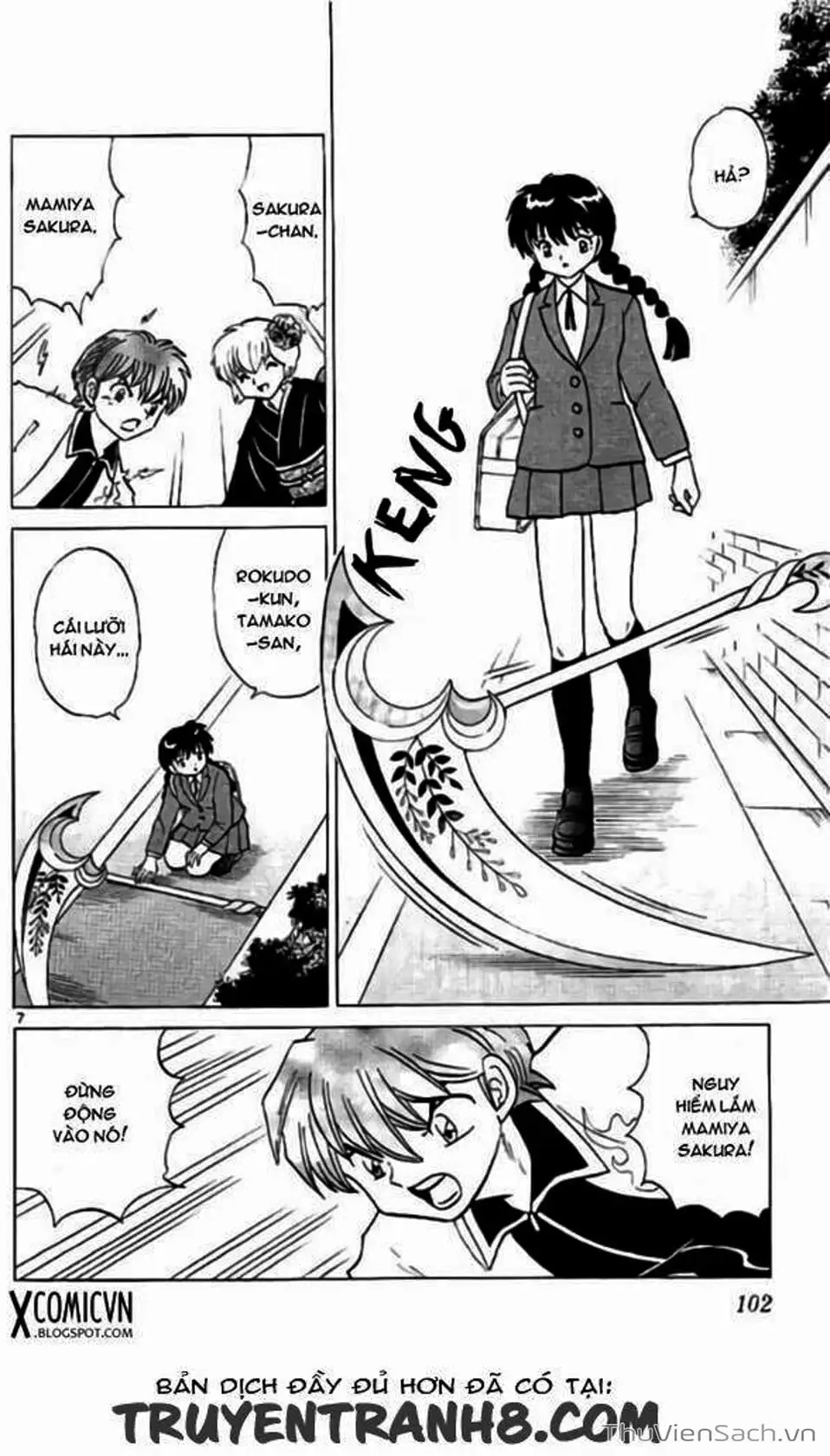 Truyện Tranh Rinne - Cảnh Giới Luân Hồi (Bạn Học Bí Ẩn) trang 4