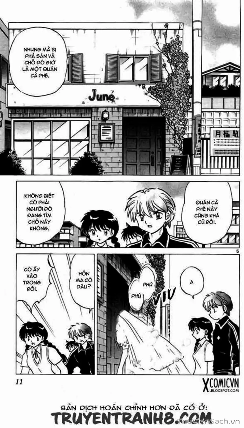 Truyện Tranh Rinne - Cảnh Giới Luân Hồi (Bạn Học Bí Ẩn) trang 4