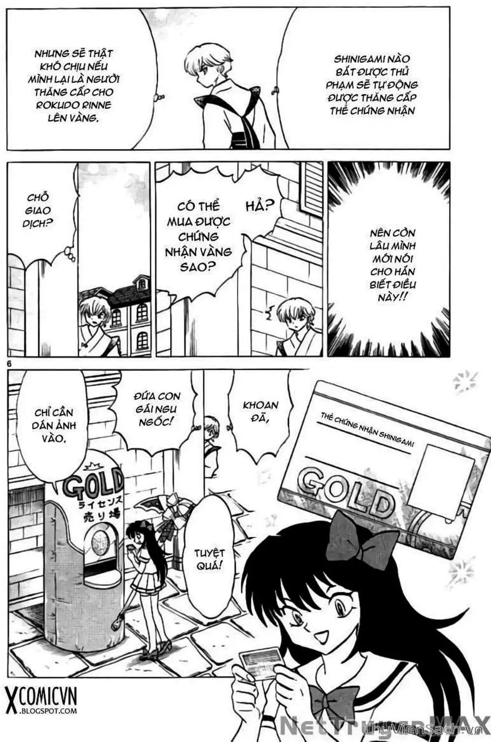 Truyện Tranh Rinne - Cảnh Giới Luân Hồi (Bạn Học Bí Ẩn) trang 4