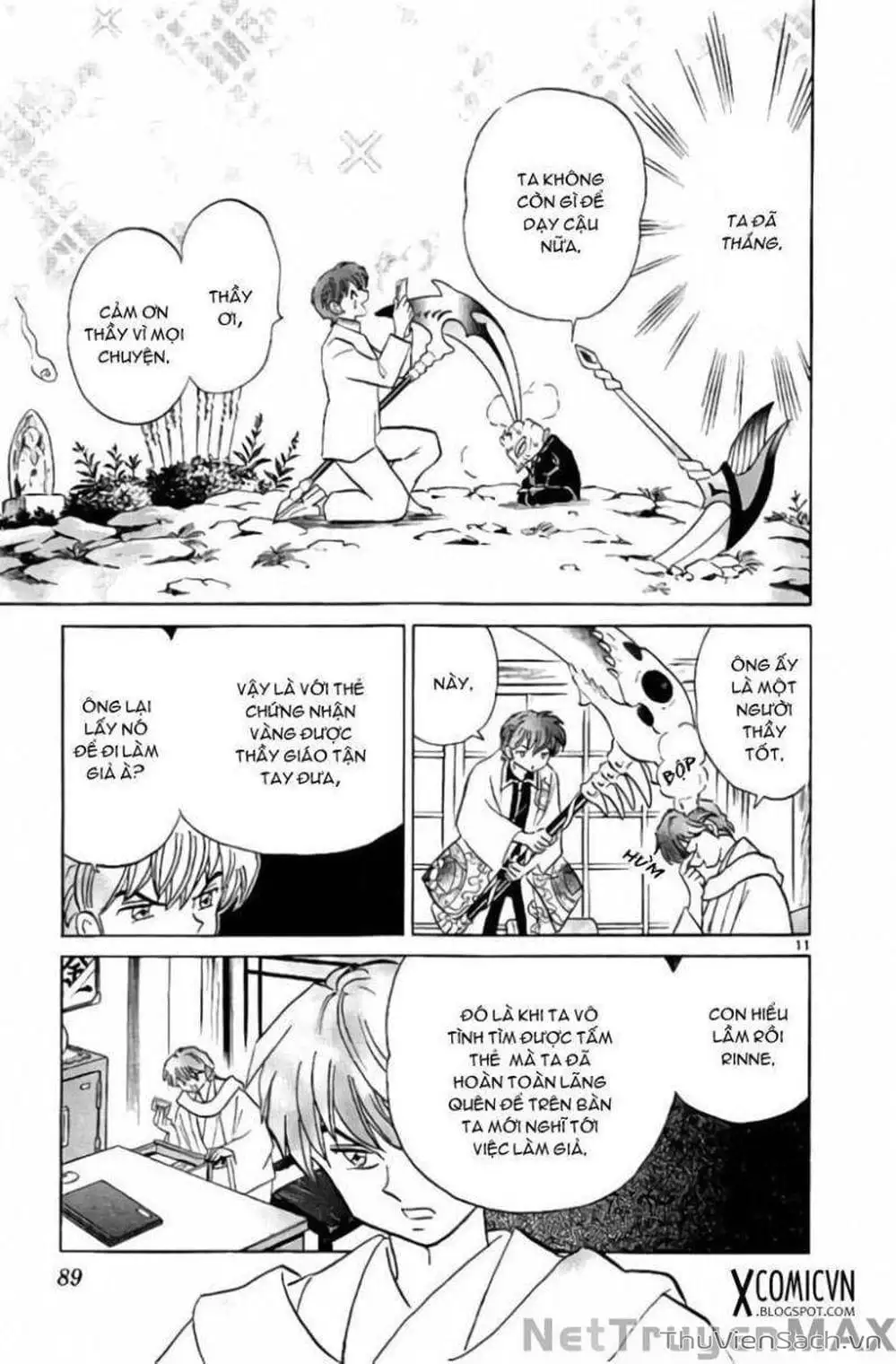 Truyện Tranh Rinne - Cảnh Giới Luân Hồi (Bạn Học Bí Ẩn) trang 4