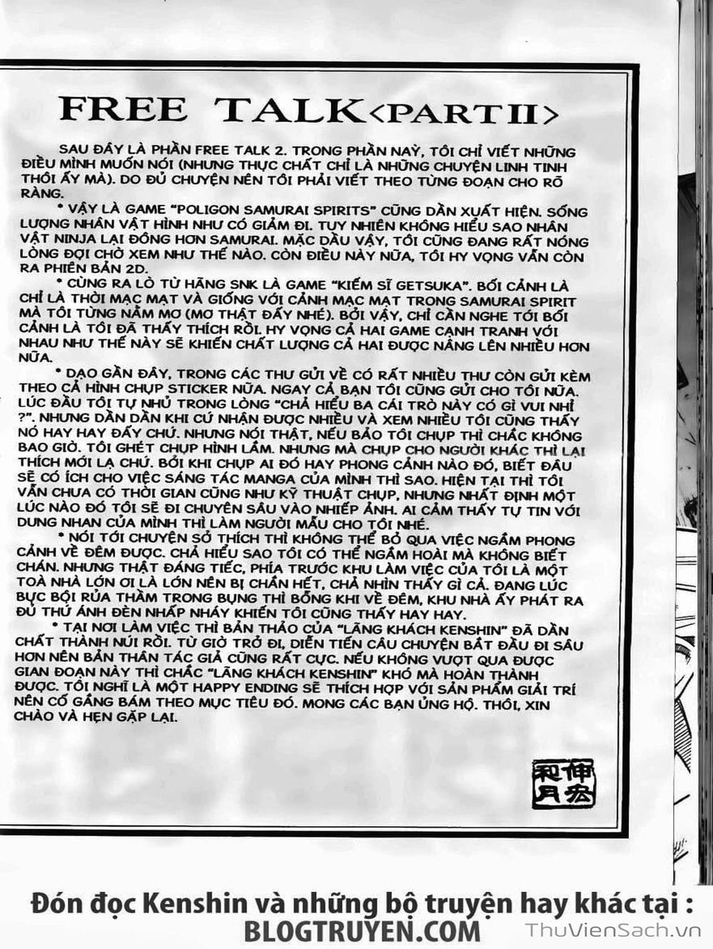 Truyện Tranh Lãng Khách Kenshin trang 5