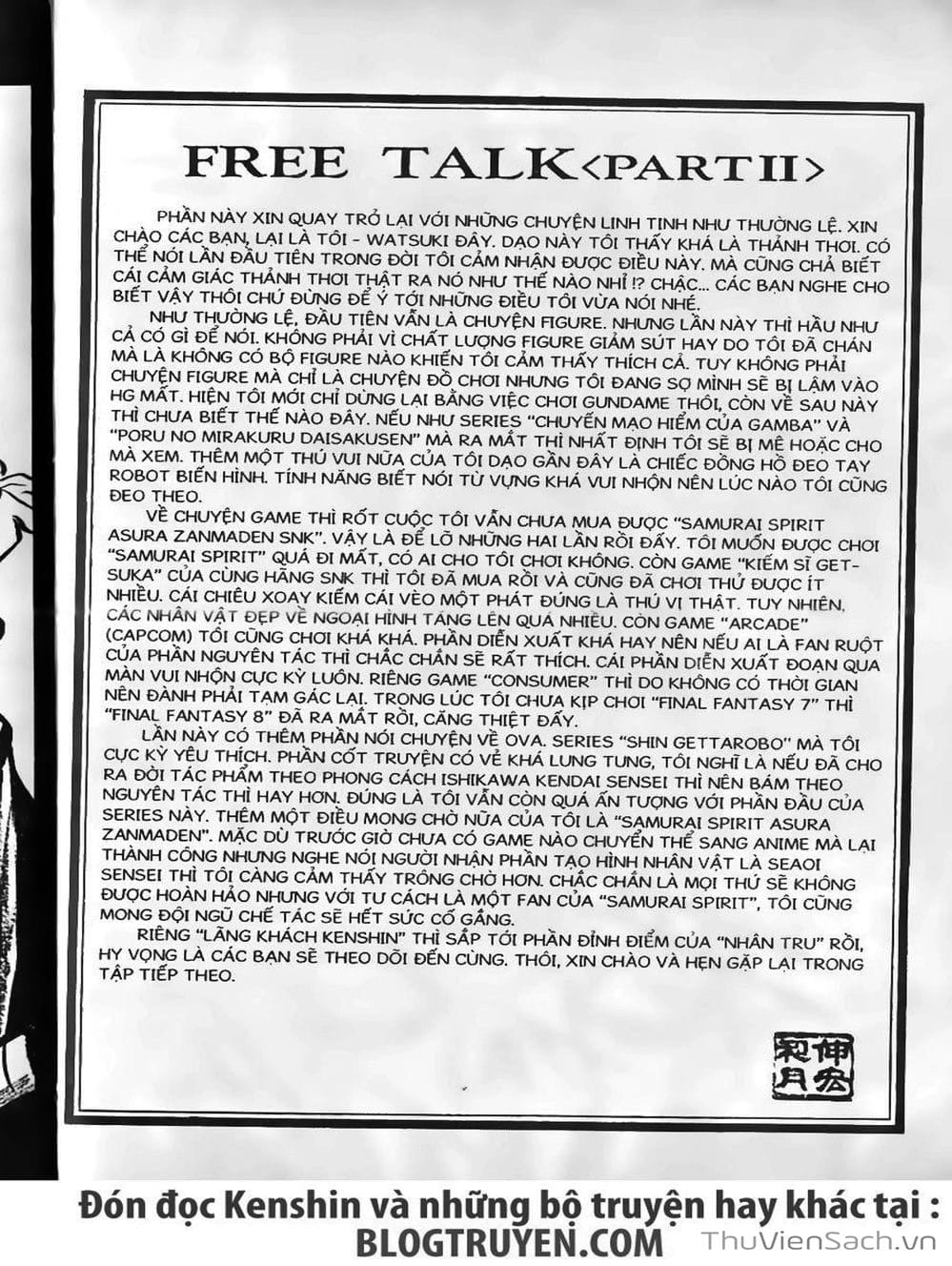 Truyện Tranh Lãng Khách Kenshin trang 5