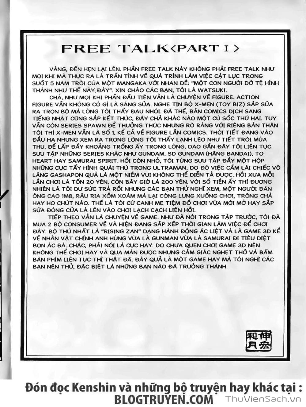 Truyện Tranh Lãng Khách Kenshin trang 5