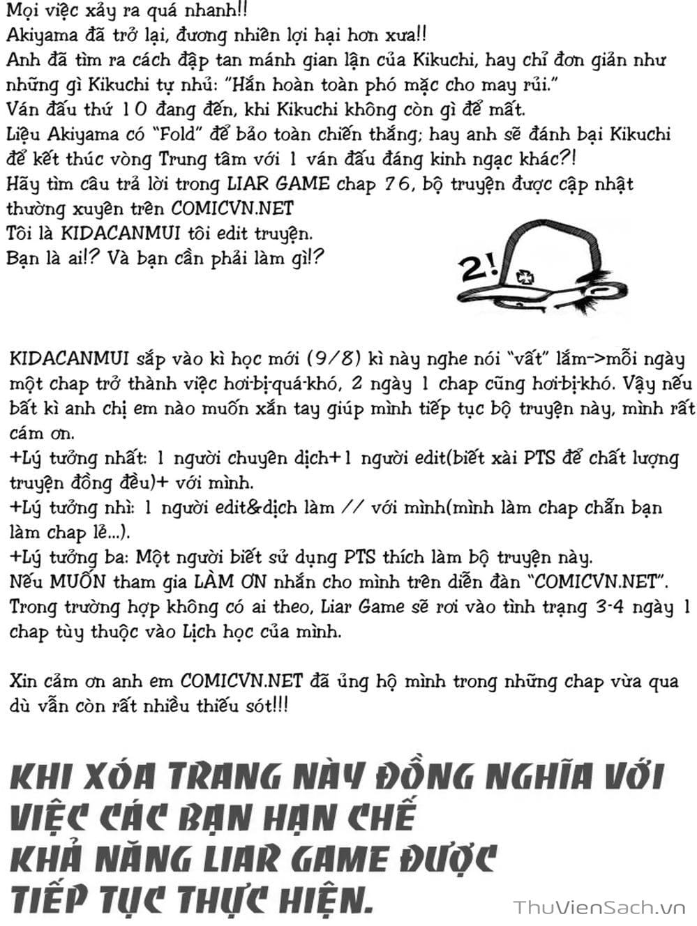 Truyện Tranh Trò Chơi Dối Trá - Liar Game trang 4