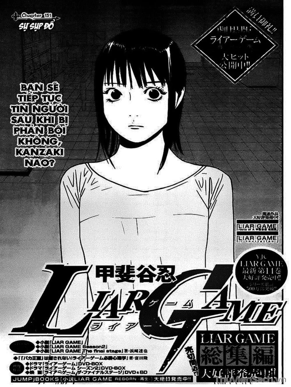 Truyện Tranh Trò Chơi Dối Trá - Liar Game trang 4