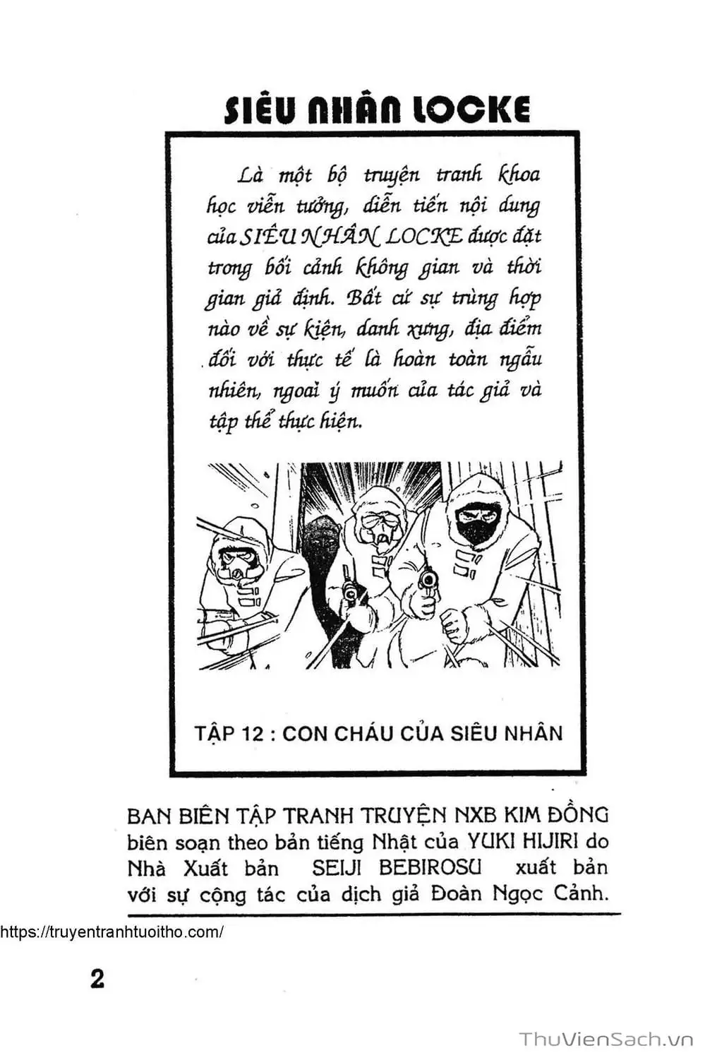 Truyện Tranh Siêu Nhân Locke trang 3