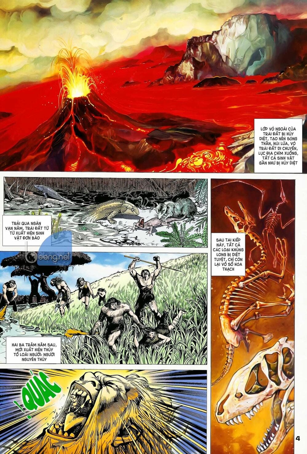 Truyện Tranh Long Hổ 5 Thế trang 8