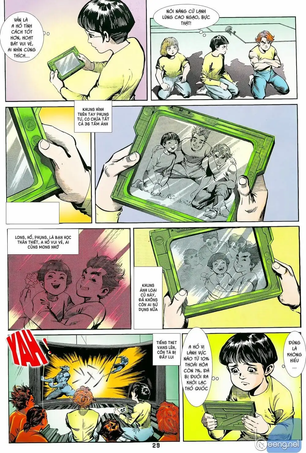 Truyện Tranh Long Hổ 5 Thế trang 8