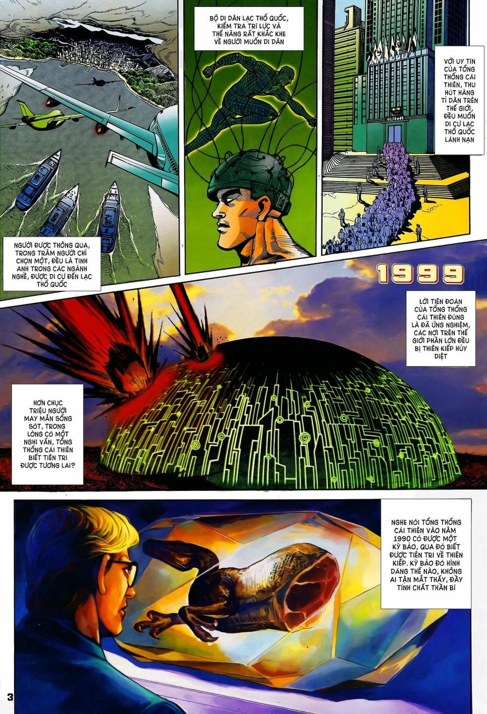 Truyện Tranh Long Hổ 5 Thế trang 8