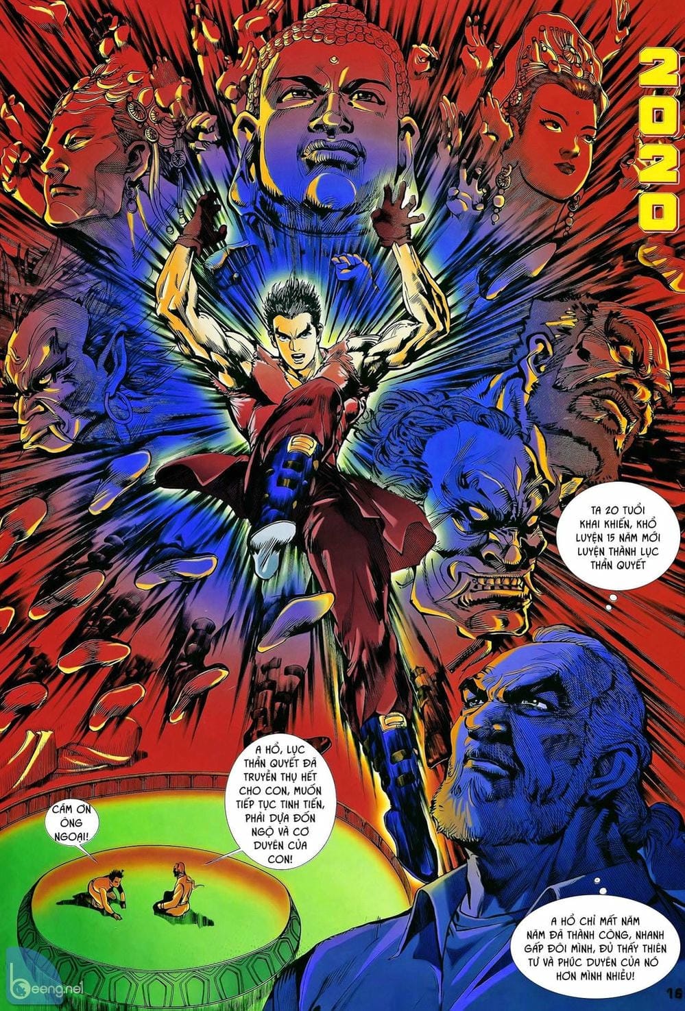 Truyện Tranh Long Hổ 5 Thế trang 8