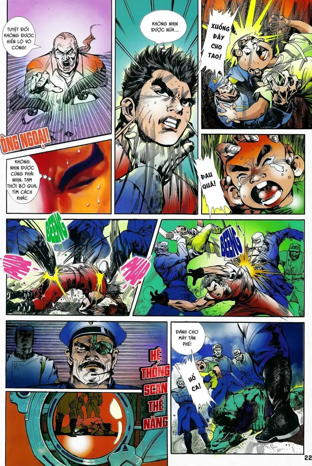 Truyện Tranh Long Hổ 5 Thế trang 8