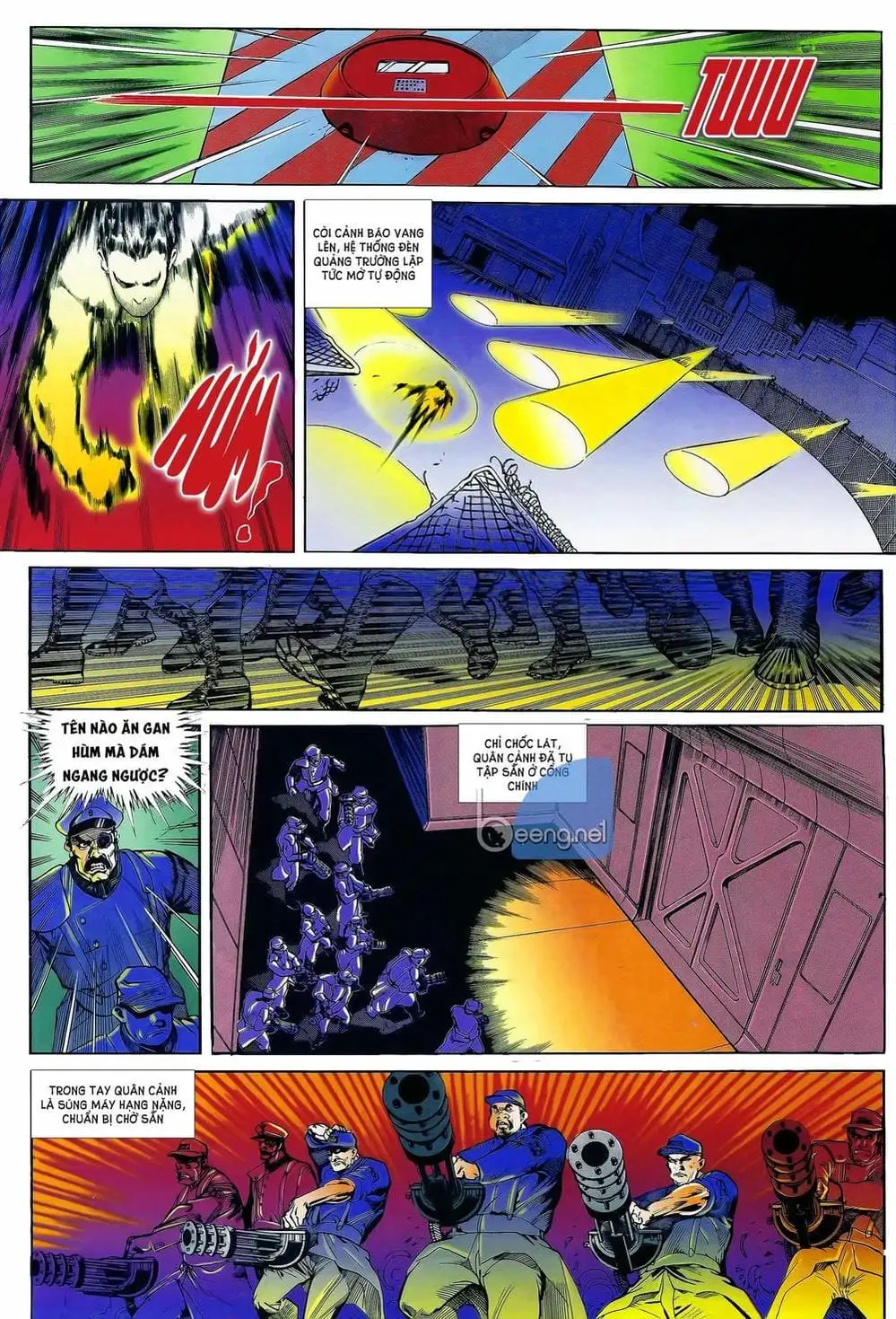 Truyện Tranh Long Hổ 5 Thế trang 8