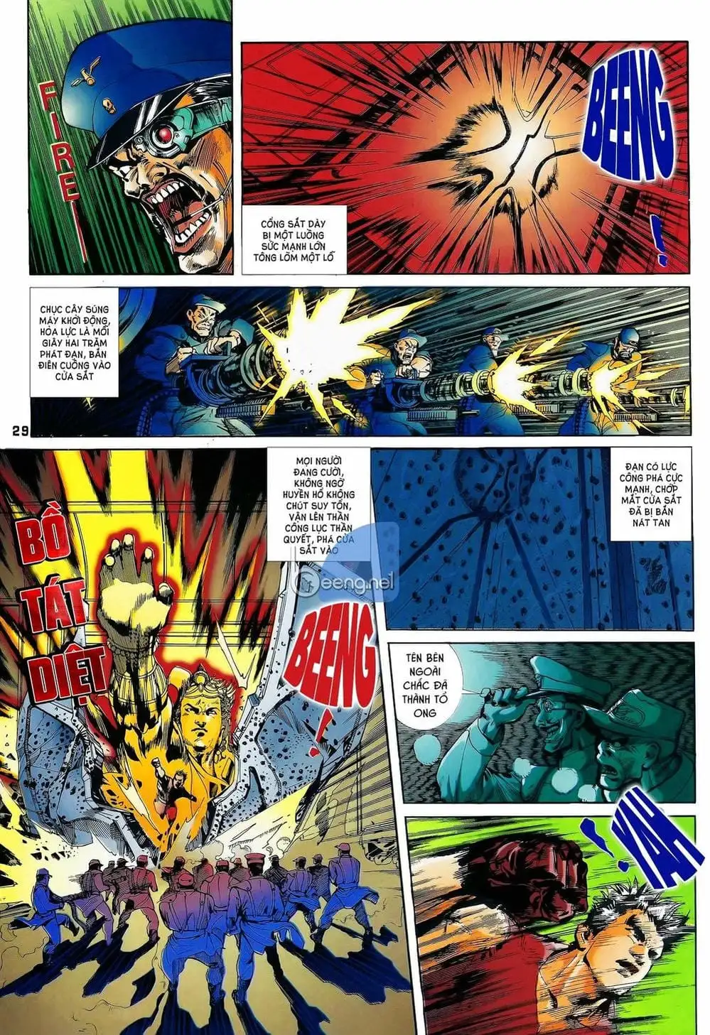 Truyện Tranh Long Hổ 5 Thế trang 8