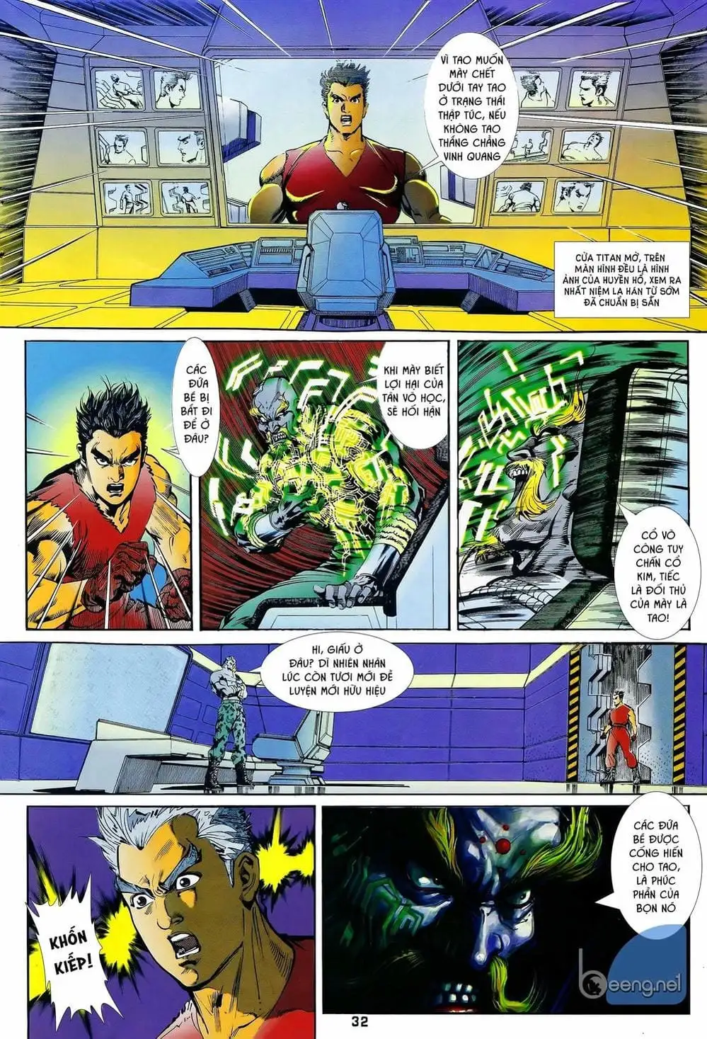 Truyện Tranh Long Hổ 5 Thế trang 8