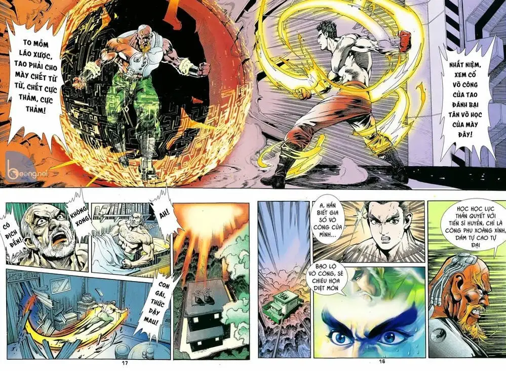 Truyện Tranh Long Hổ 5 Thế trang 8