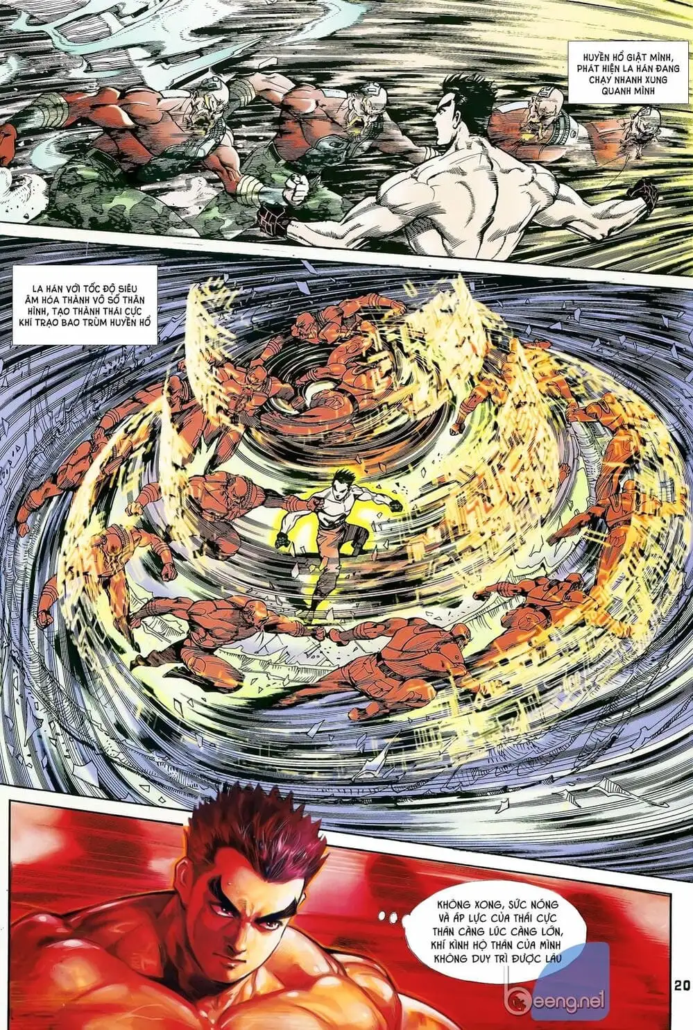 Truyện Tranh Long Hổ 5 Thế trang 8