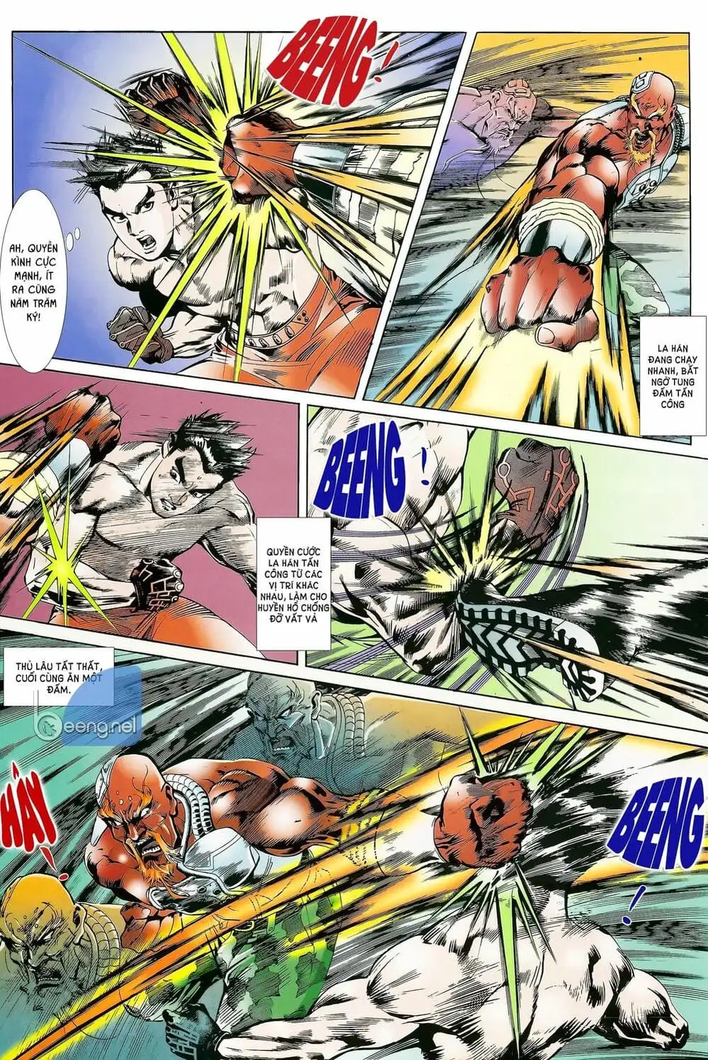 Truyện Tranh Long Hổ 5 Thế trang 8