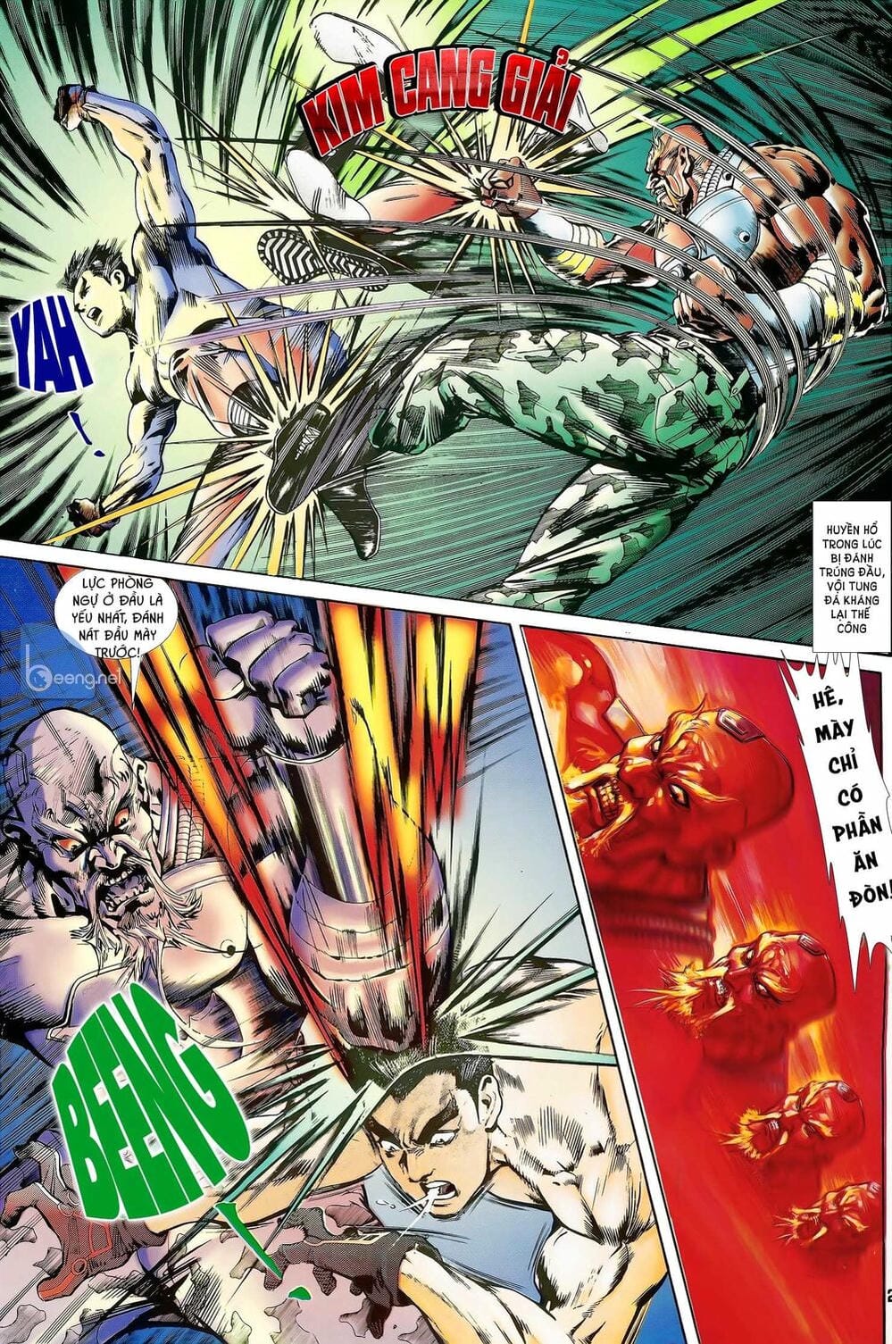 Truyện Tranh Long Hổ 5 Thế trang 8