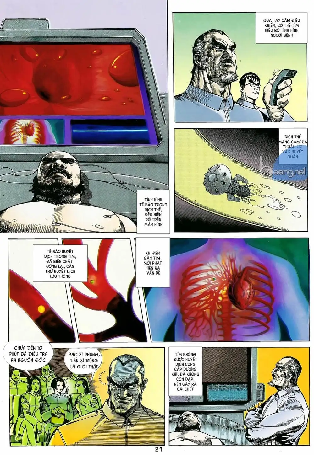 Truyện Tranh Long Hổ 5 Thế trang 8