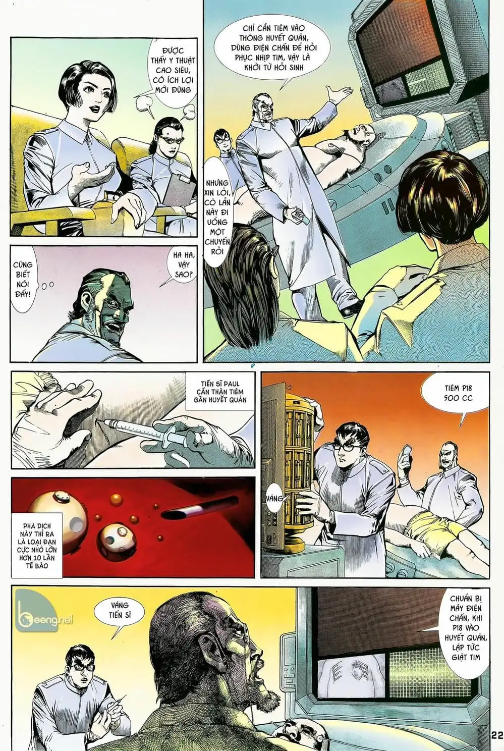 Truyện Tranh Long Hổ 5 Thế trang 8