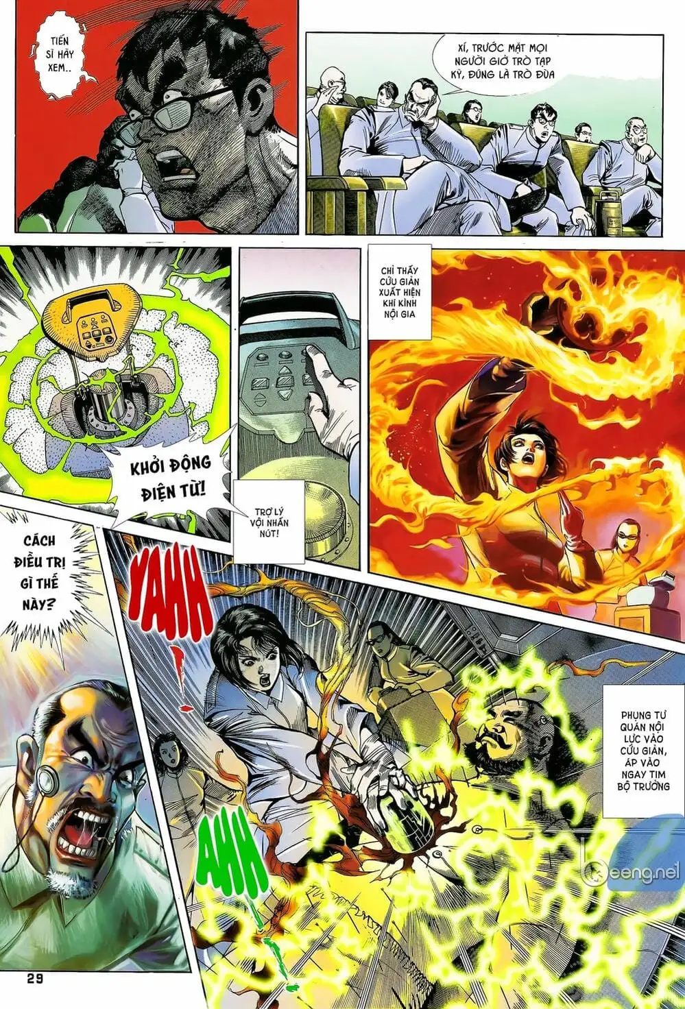 Truyện Tranh Long Hổ 5 Thế trang 8