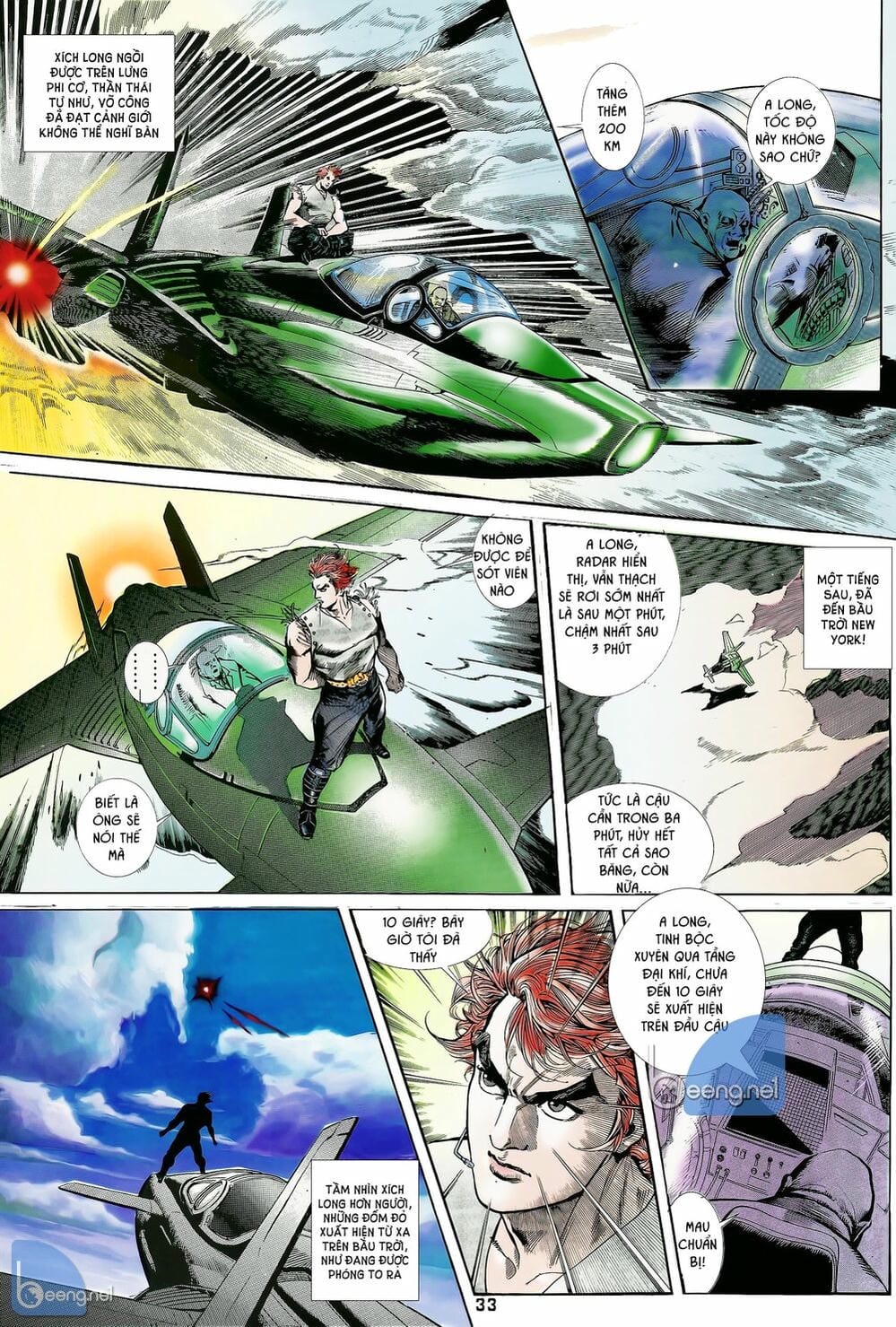 Truyện Tranh Long Hổ 5 Thế trang 8