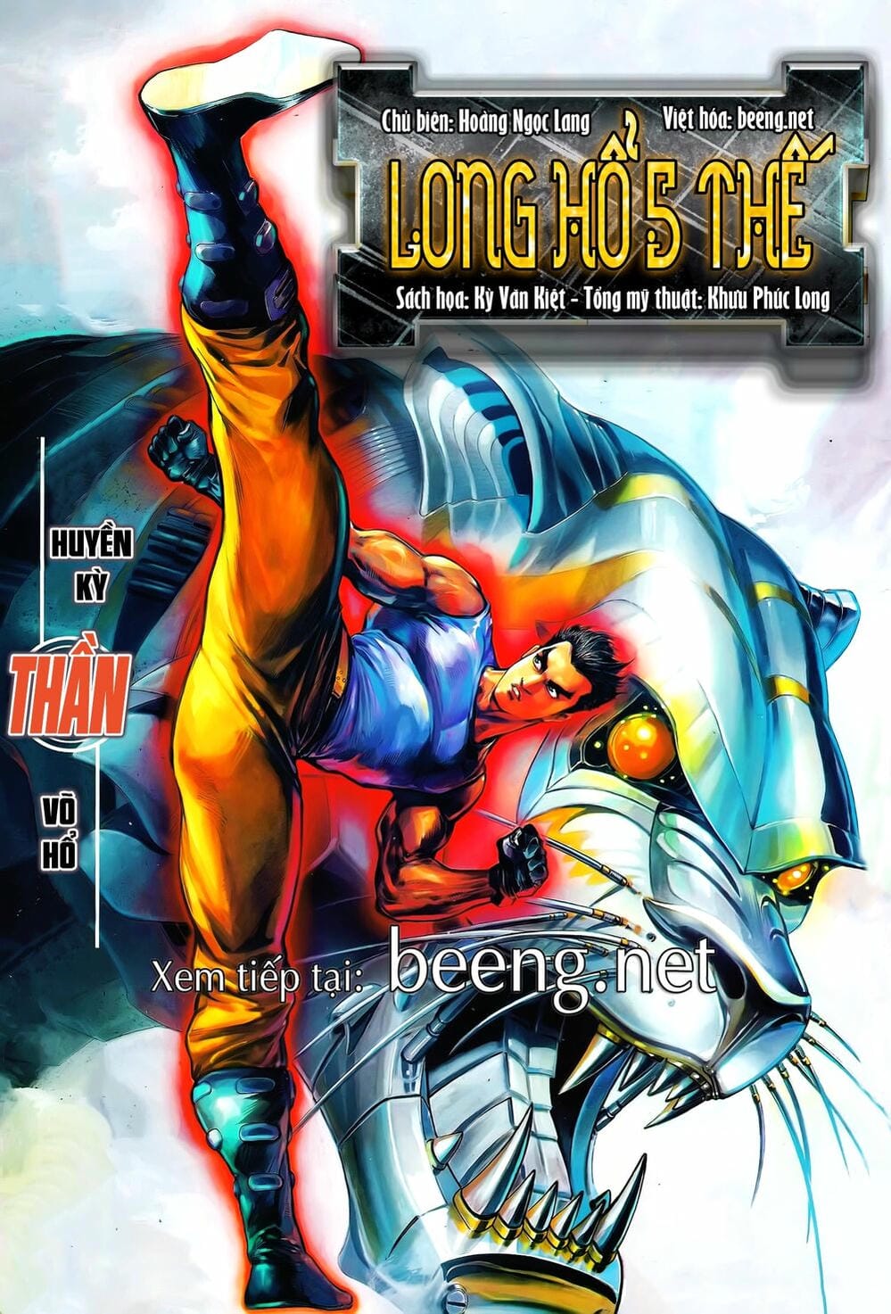 Truyện Tranh Long Hổ 5 Thế trang 8