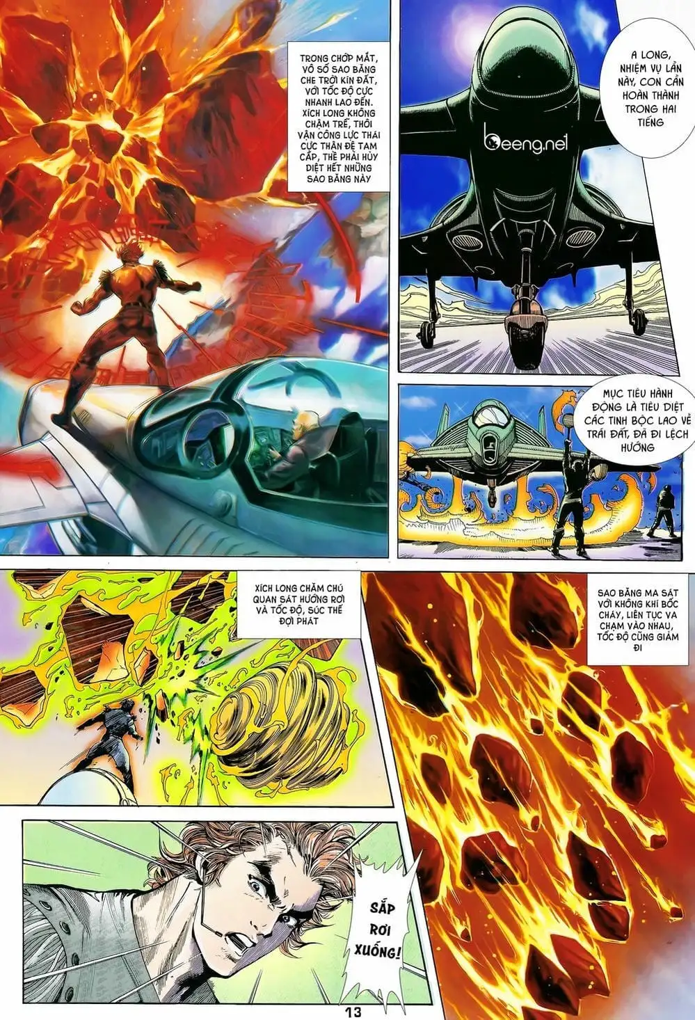 Truyện Tranh Long Hổ 5 Thế trang 8