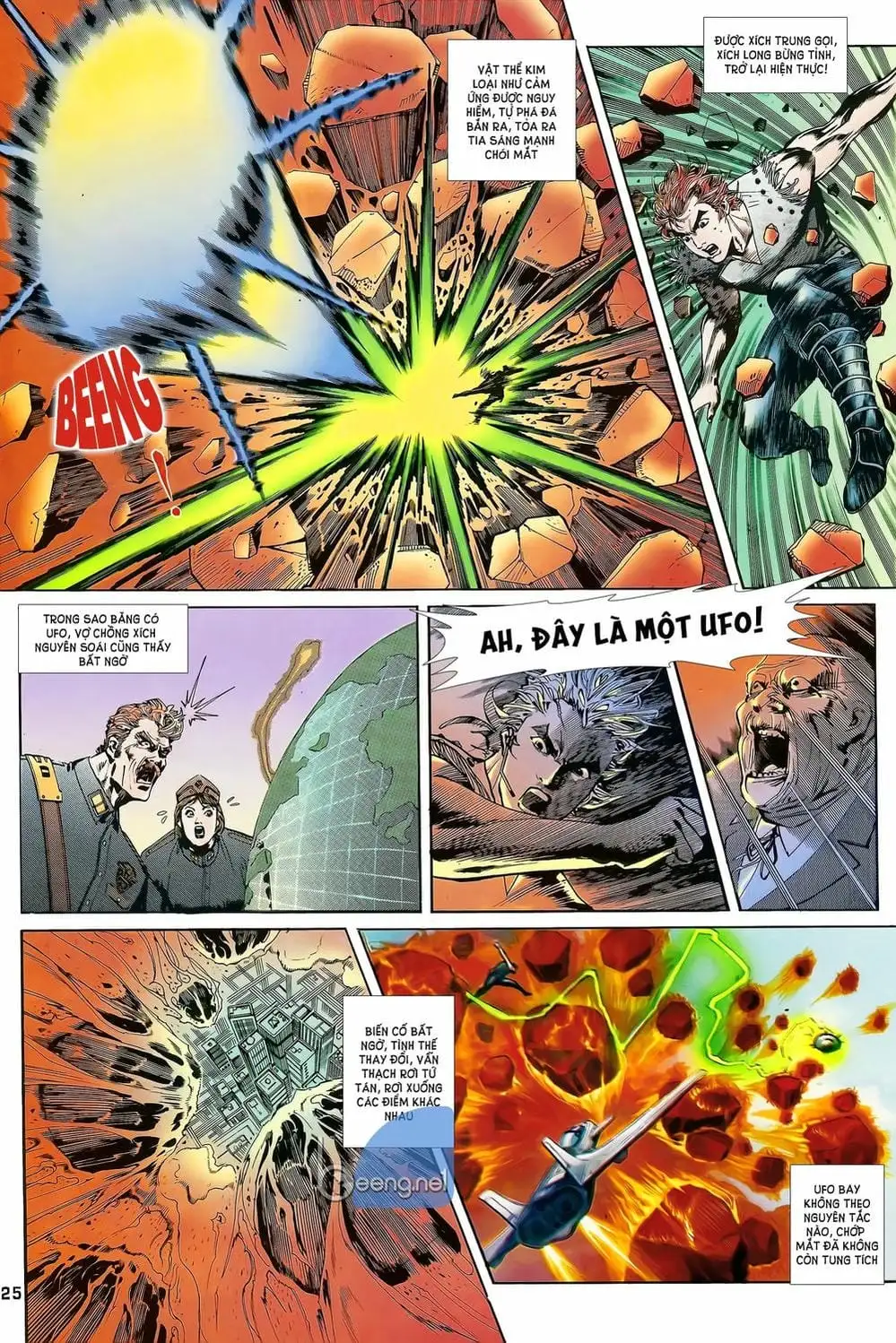 Truyện Tranh Long Hổ 5 Thế trang 8