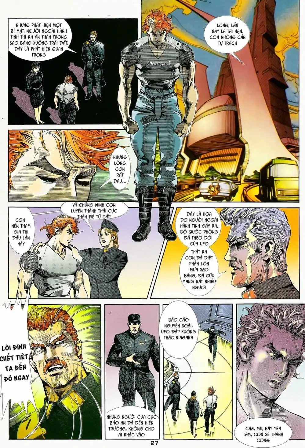 Truyện Tranh Long Hổ 5 Thế trang 8