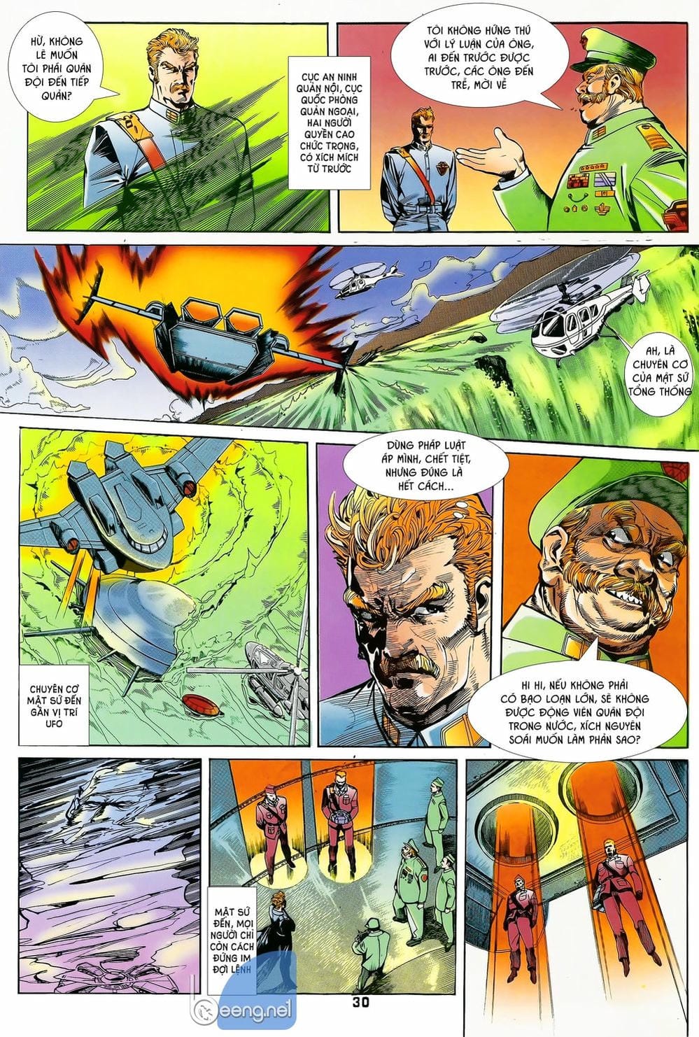 Truyện Tranh Long Hổ 5 Thế trang 8