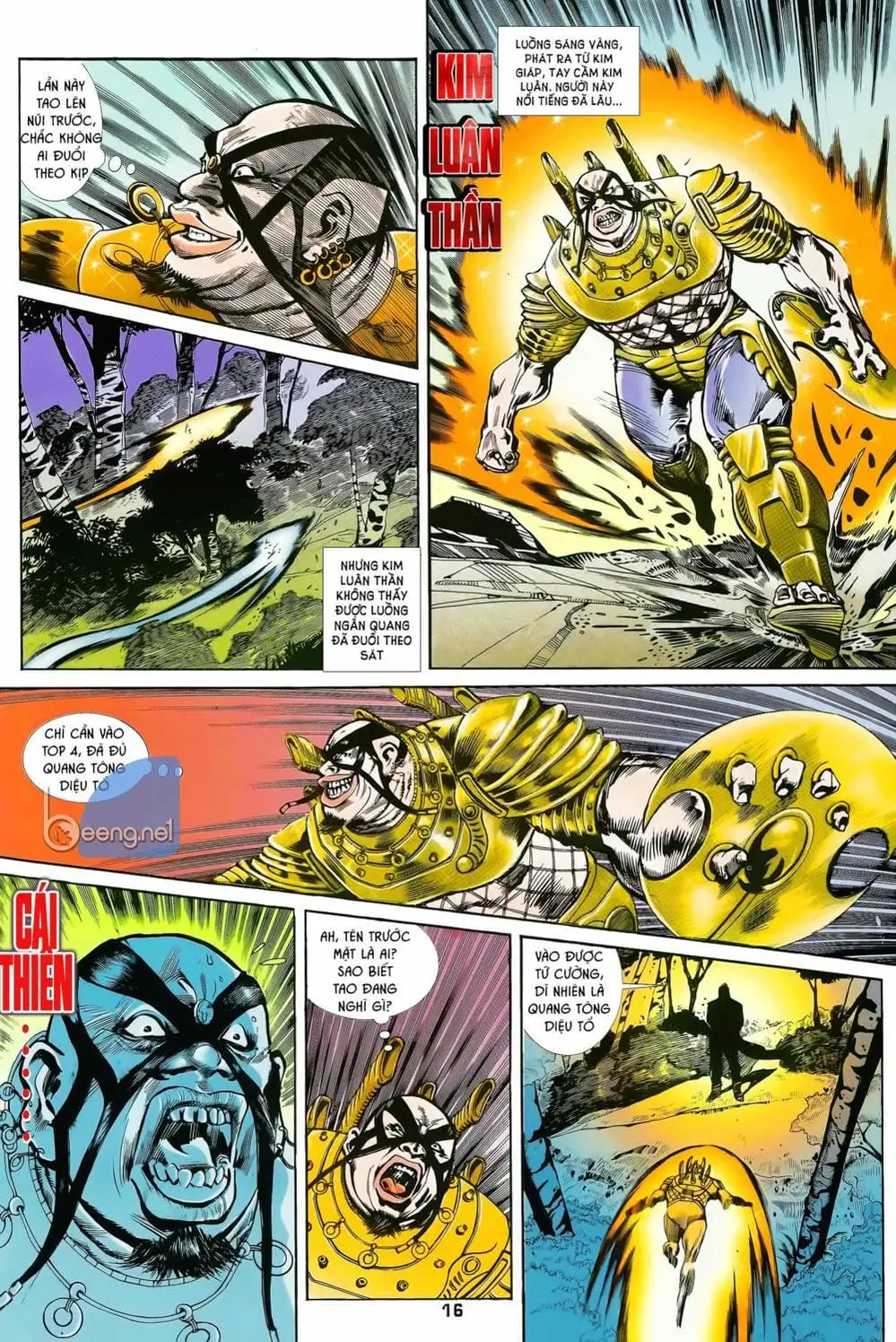 Truyện Tranh Long Hổ 5 Thế trang 8