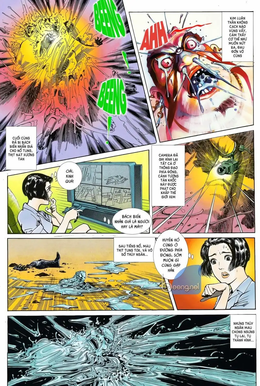 Truyện Tranh Long Hổ 5 Thế trang 8