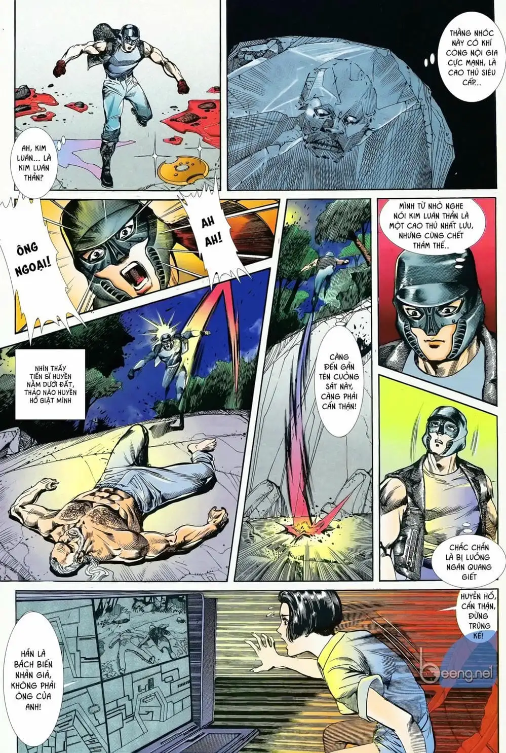 Truyện Tranh Long Hổ 5 Thế trang 8