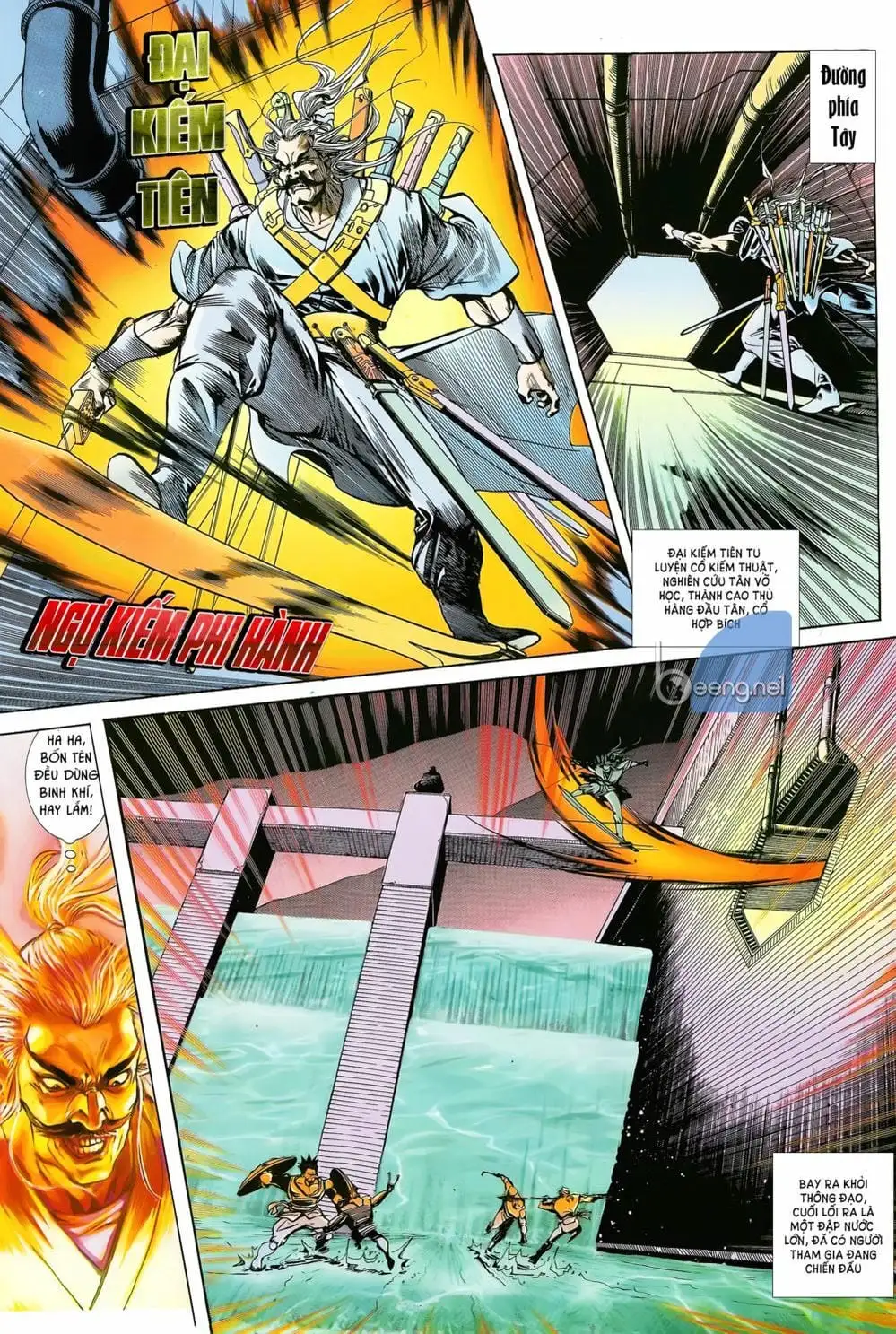 Truyện Tranh Long Hổ 5 Thế trang 8