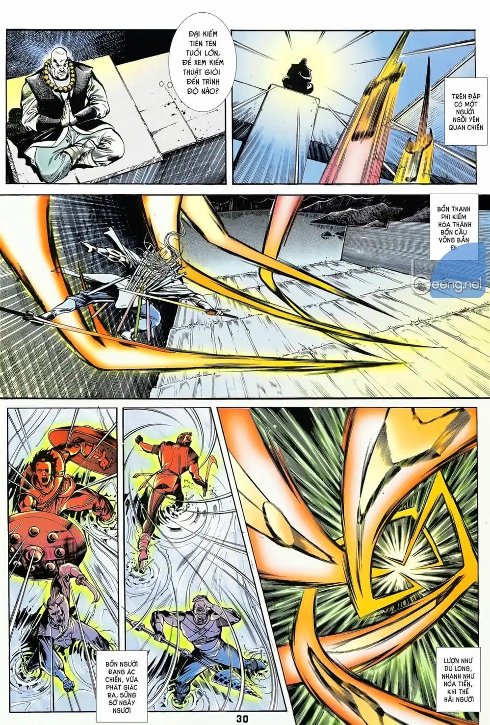 Truyện Tranh Long Hổ 5 Thế trang 8