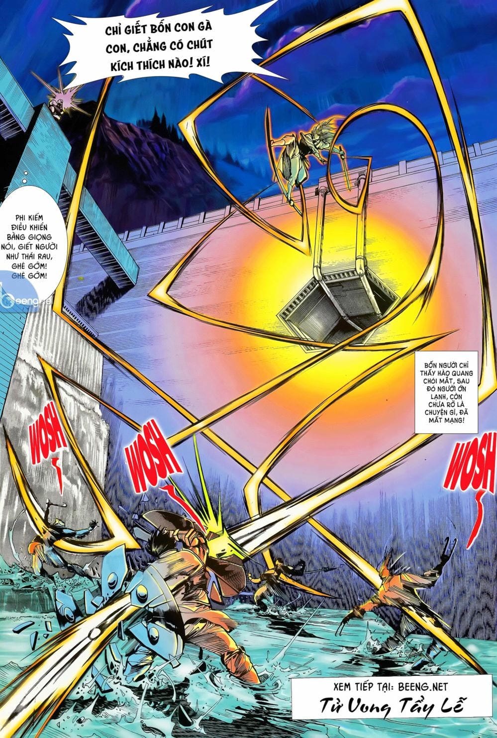 Truyện Tranh Long Hổ 5 Thế trang 8