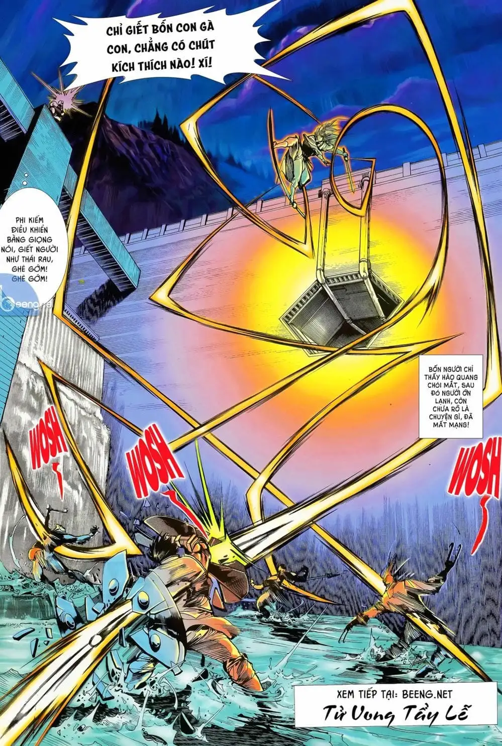 Truyện Tranh Long Hổ 5 Thế trang 8