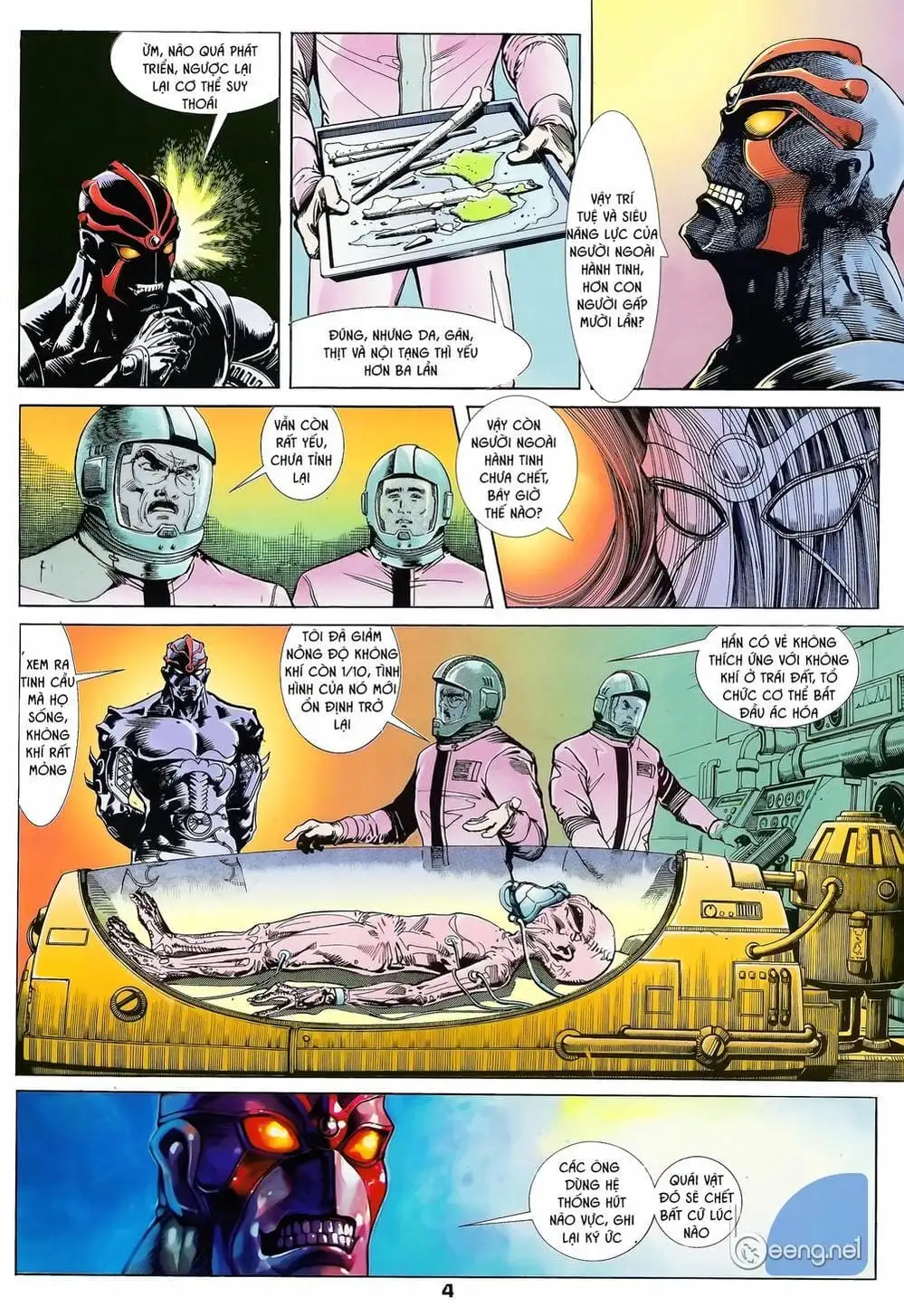 Truyện Tranh Long Hổ 5 Thế trang 8