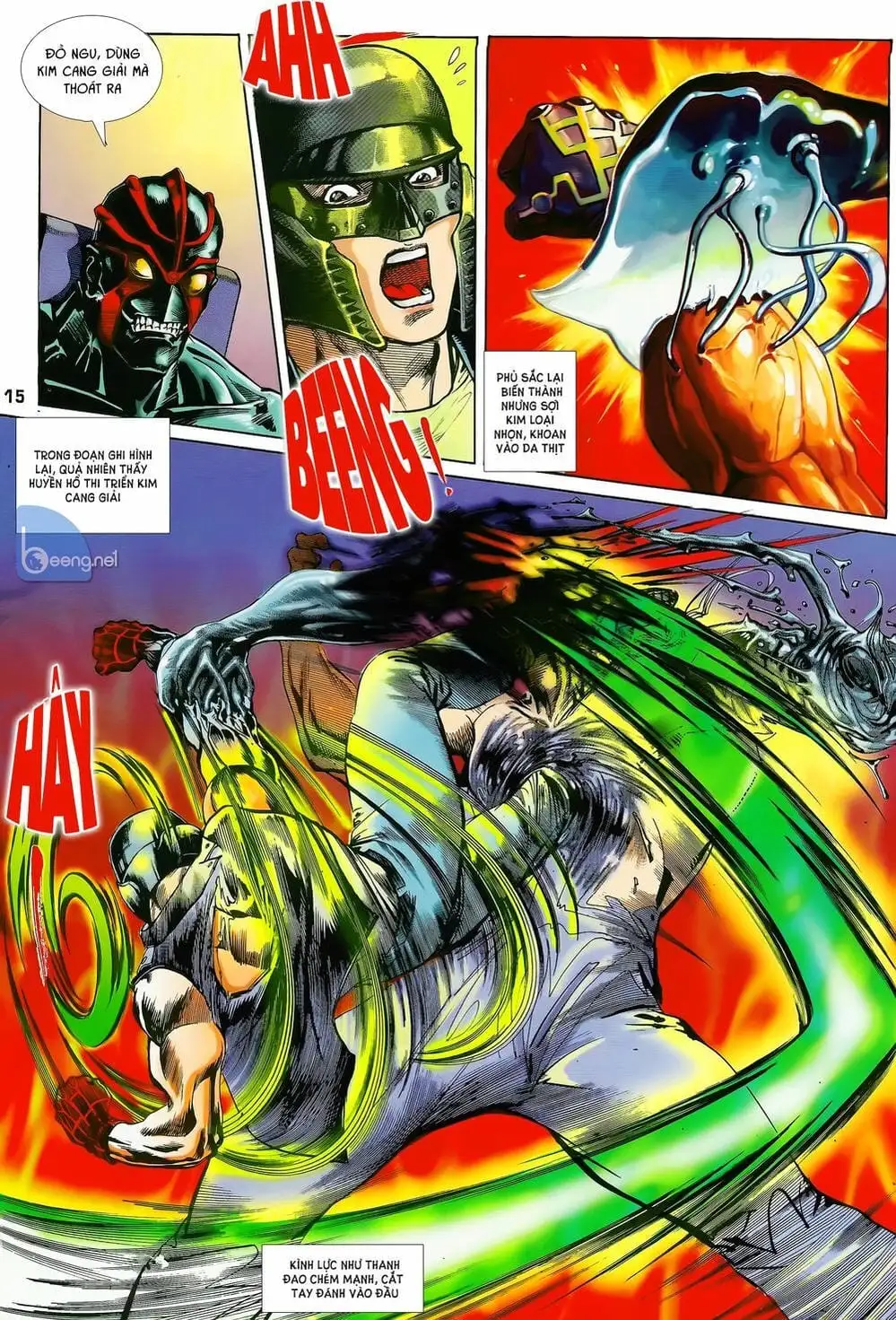 Truyện Tranh Long Hổ 5 Thế trang 8