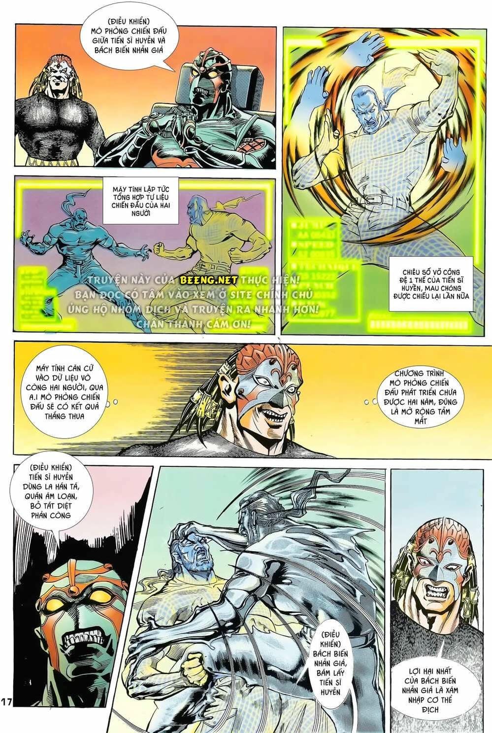 Truyện Tranh Long Hổ 5 Thế trang 8