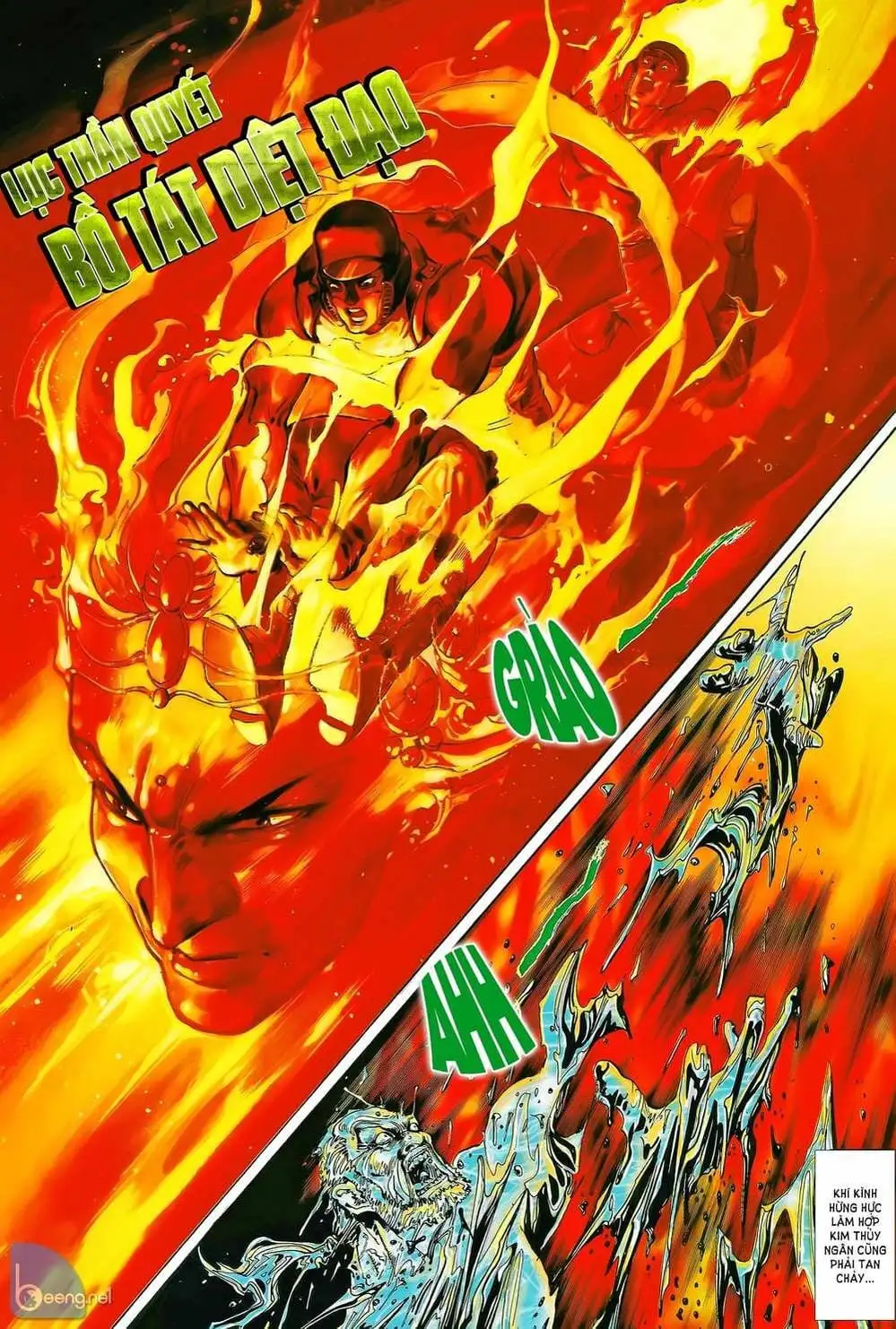 Truyện Tranh Long Hổ 5 Thế trang 8