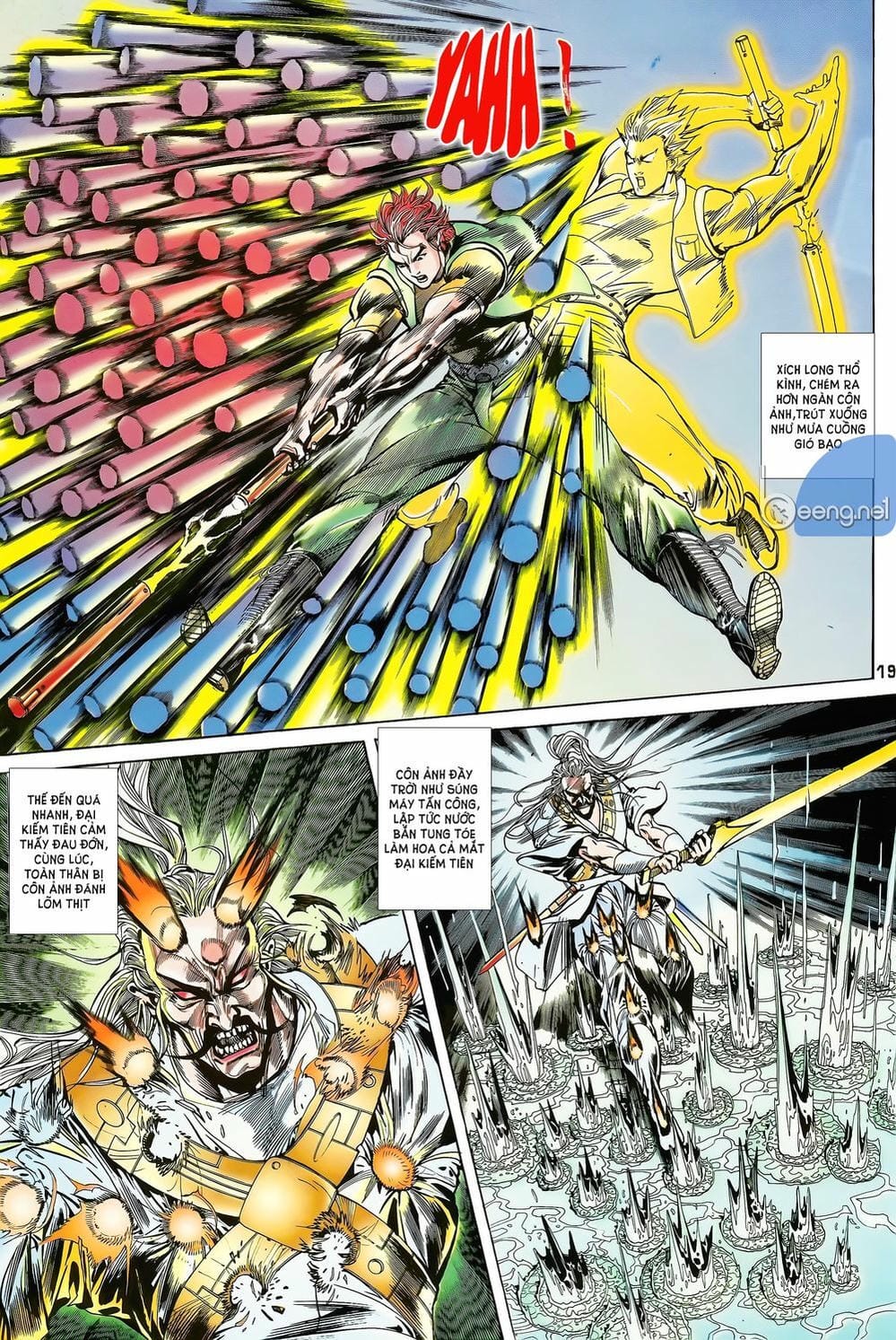 Truyện Tranh Long Hổ 5 Thế trang 8