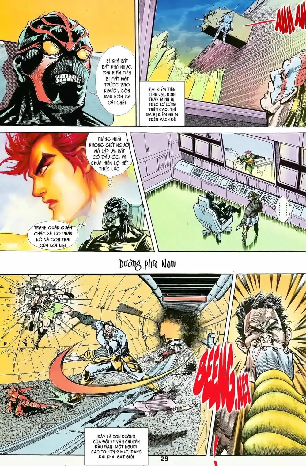 Truyện Tranh Long Hổ 5 Thế trang 8