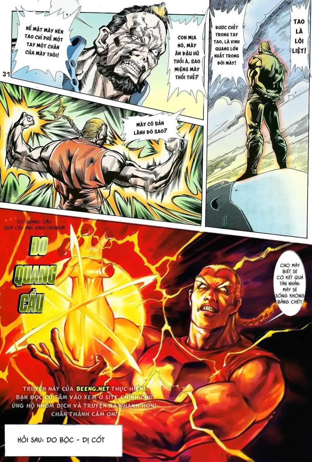 Truyện Tranh Long Hổ 5 Thế trang 8