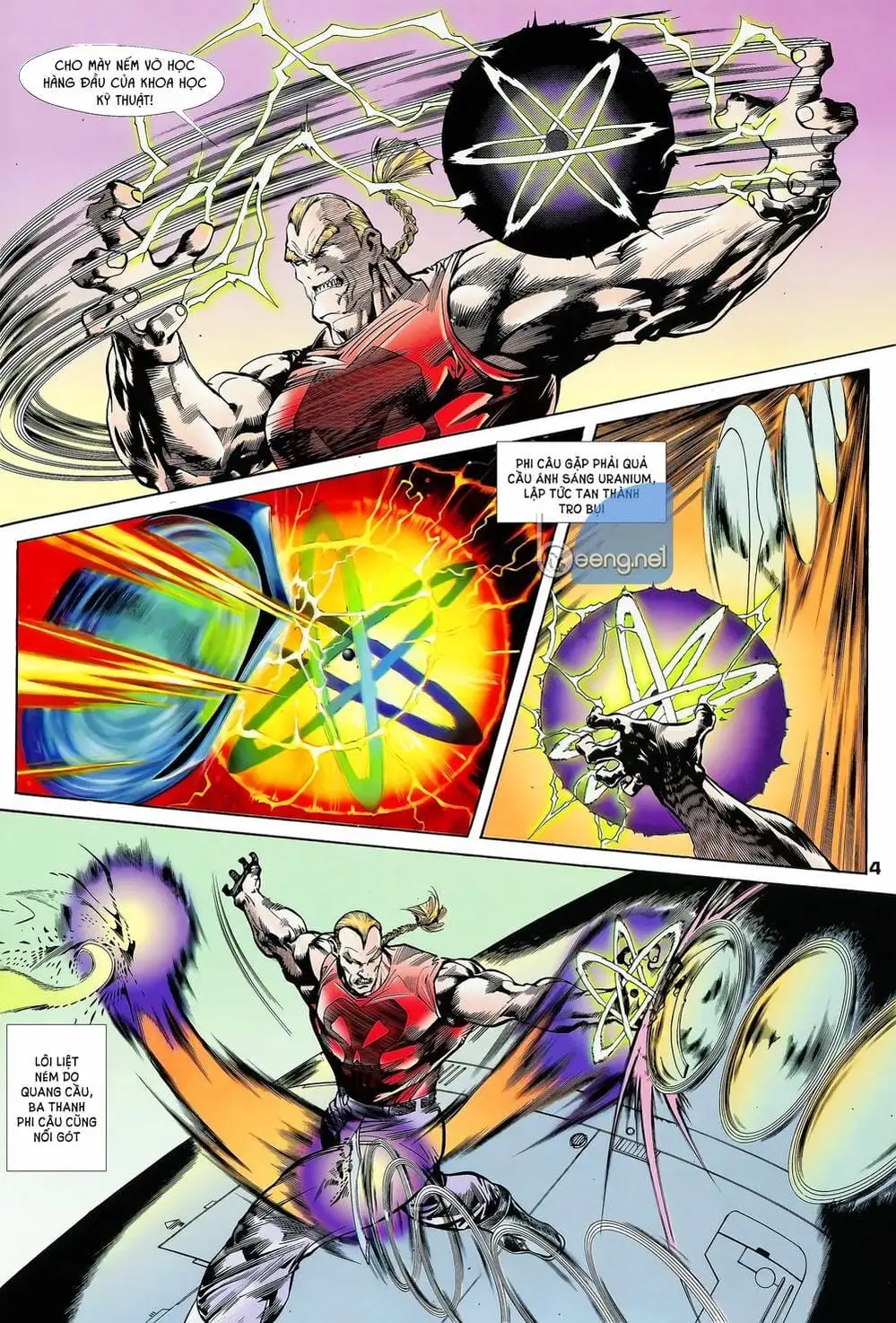 Truyện Tranh Long Hổ 5 Thế trang 8