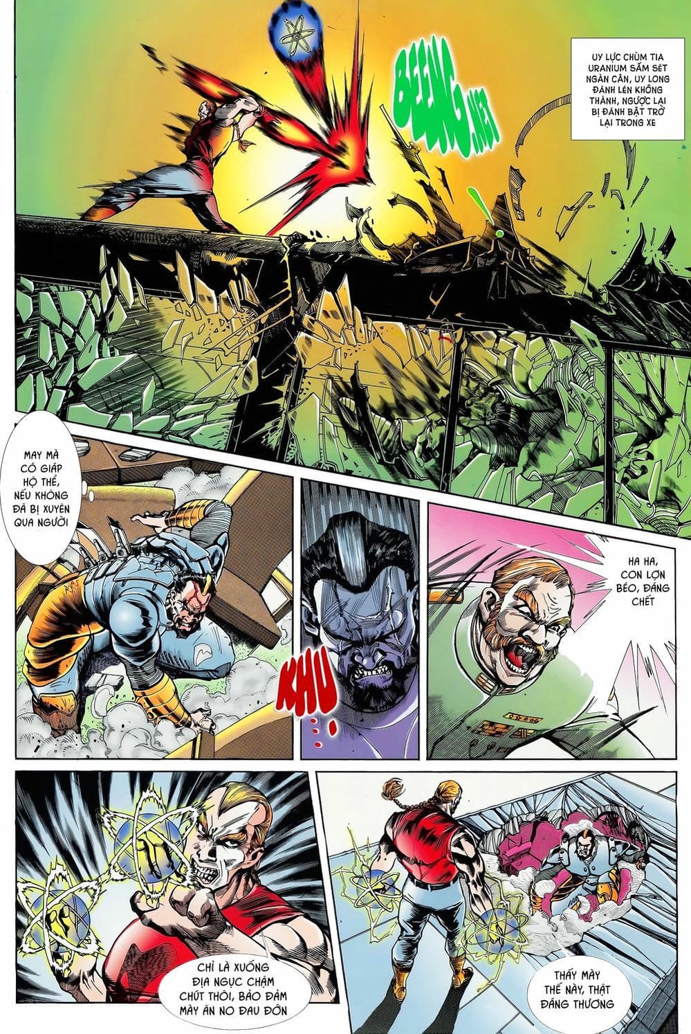 Truyện Tranh Long Hổ 5 Thế trang 8