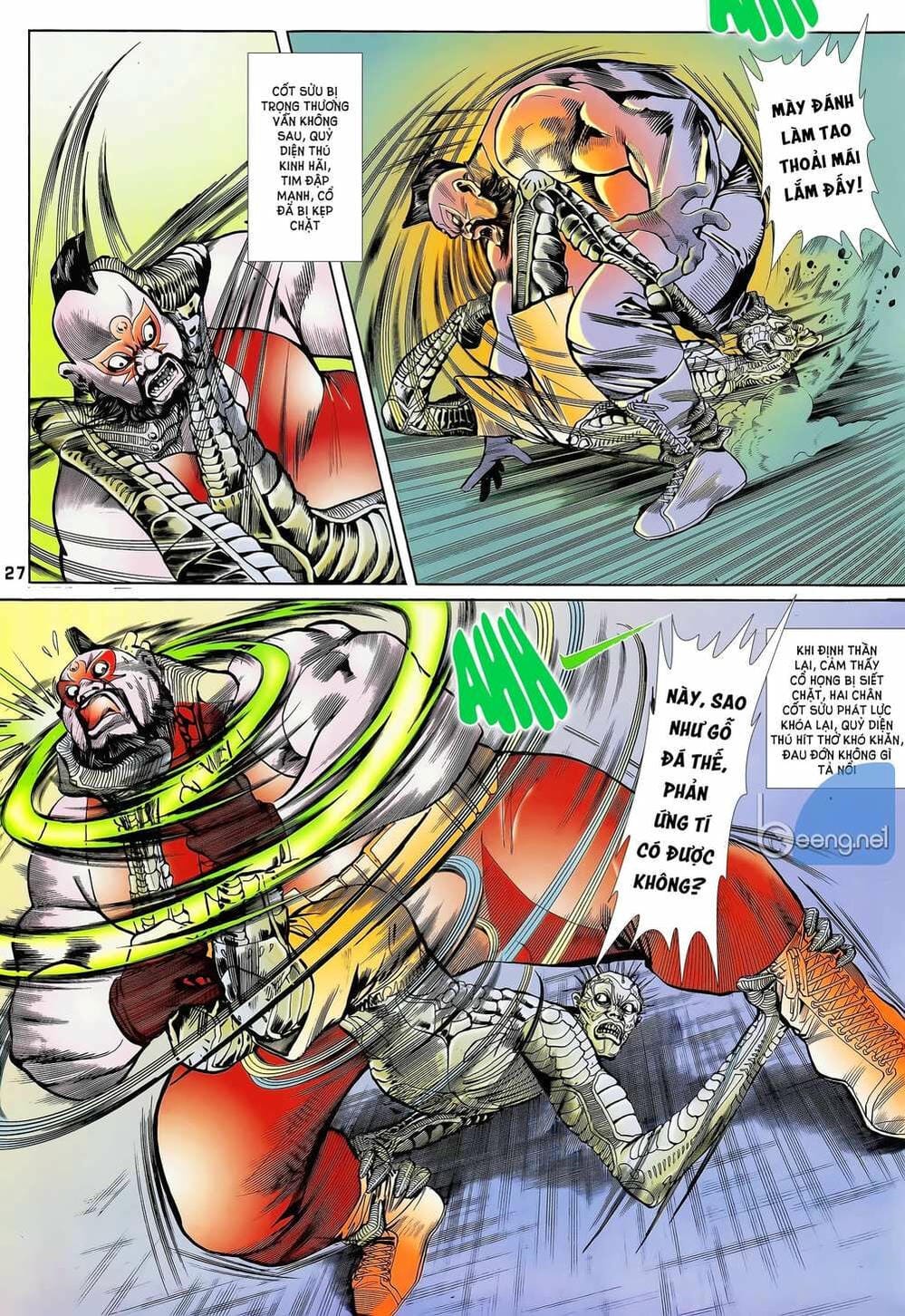 Truyện Tranh Long Hổ 5 Thế trang 8