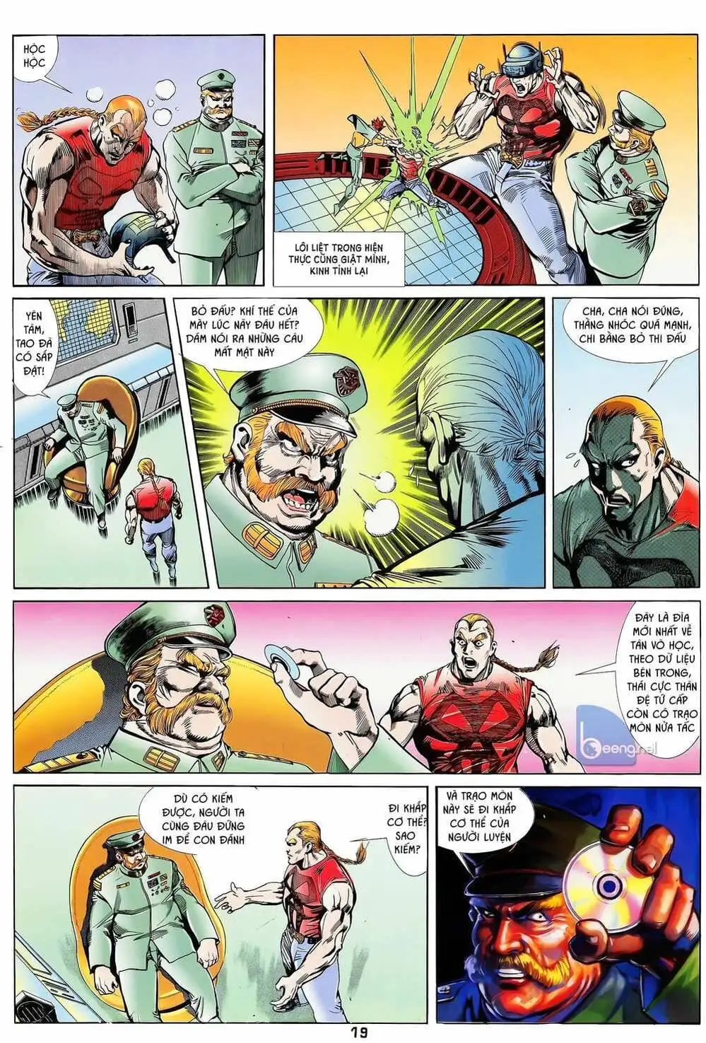 Truyện Tranh Long Hổ 5 Thế trang 8